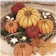 Citrouilles à décorer en polystyrène 1pce 7x6cm, 2pces, 5,5x4cm