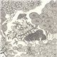 Papier népalais lokta LamaLi Kongpo naturel motifs gris