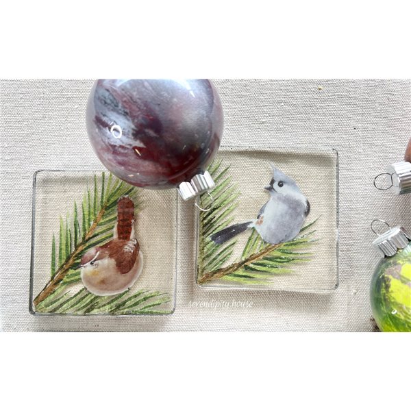 Transfert pelliculable IOD Christmas Valley 8fe 40x30cm