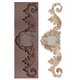 Moule ReDesign en silicone Kacha Lavish Swirls 7x25cm 