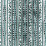 Papier tassotti à motifs bandes de fleurs bleu