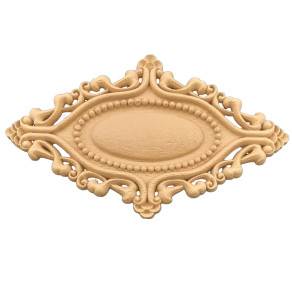 Appliques Décoratives En Bois Sculpté - Moulures Frise Pour Meubles, Armoires, Murs - Bois D'Hévéa