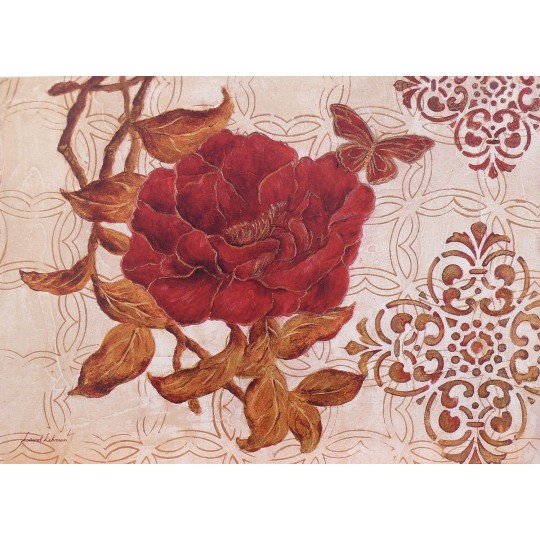 Carte d'art fleurs camelia mystique Carte d'art fleurs camelia mystique