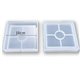 Moule silicone plateau rectangle 10cm