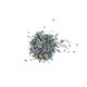Pailette en verre Jesmonite melange gris 30g 