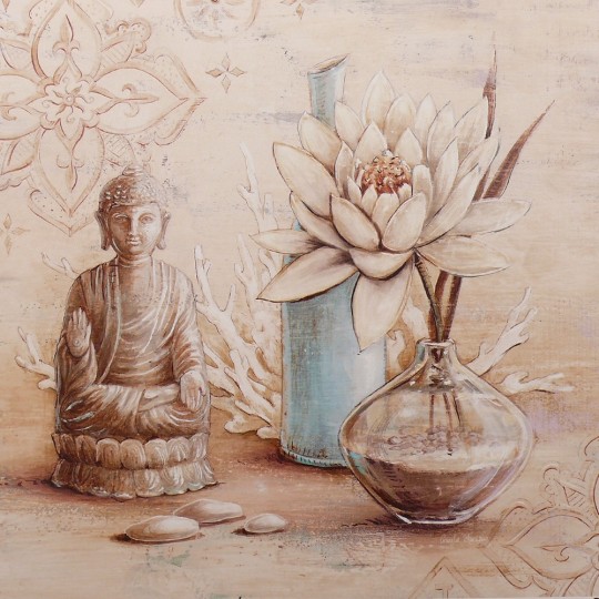 Carte d'art bouddha et lotus Angela Staehling Carte d'art bouddha et lotus Angela Staehling