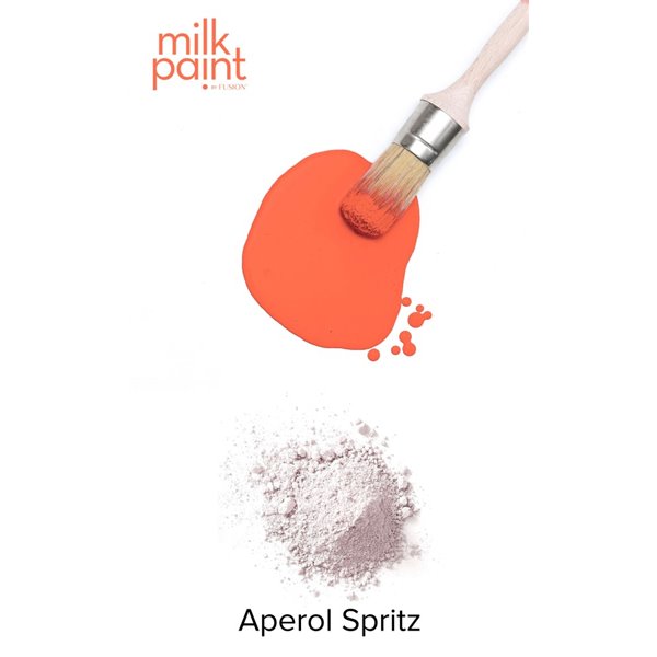 Peinture au lait Fusion Mineral Paint orange Aperol Spritz 50g