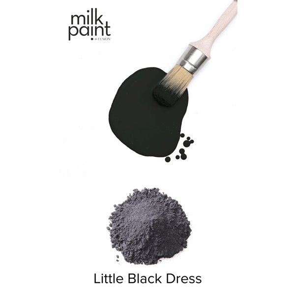Peinture au lait Fusion Mineral Paint noir Little Black Dress 50g