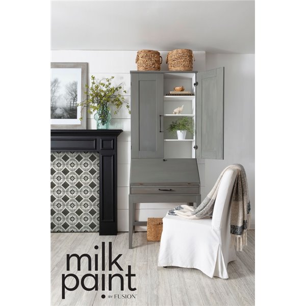 Peinture au lait Fusion Mineral Paint gris Gotham Grey 50g