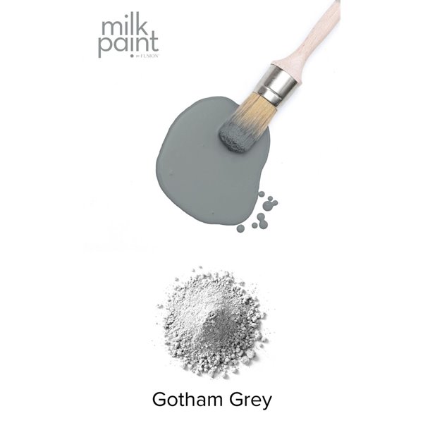 Peinture au lait Fusion Mineral Paint gris Gotham Grey 50g