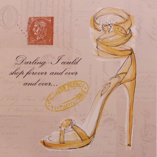 Carte d'art chaussure shop forever shoe Carte d'art chaussure shop forever shoe