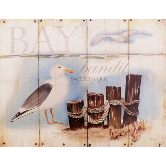 Carte d'art bay gull Carte d'art bay gull