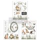 Transfert pelliculable Redesign Blossom Bunnies 20x28cm
