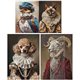 Papier fibre décoratif Redesign Lords and Ladies of the Wild 3f 29x41cm