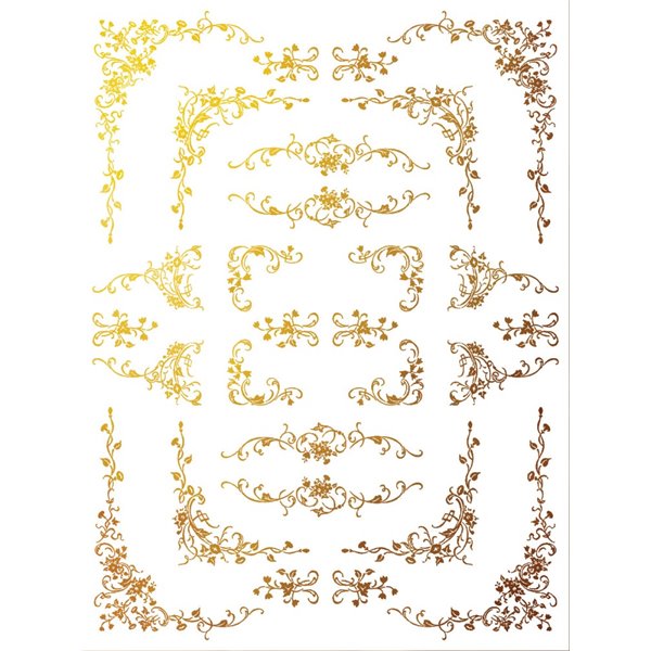 Transfert Foil IOD Si Belle 4fe 30x40cm