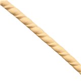 Moulure décorative en longueur flexible godron C 1,2x210cm Woodubend 
