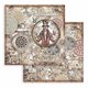 Papier scrapbooking assortiment Master of Magic Stamperia 10f 20x20