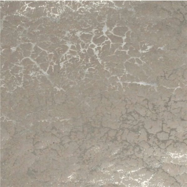 Papier kraft marbré argent sur taupe