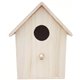 Nichoir à oiseaux en bois 21x13x11cm