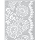 Pochoir silkscreen dentelle 114x15,3cm