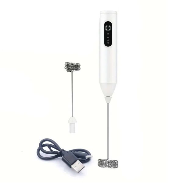 Fouet mélangeur électrique usb 3 vitesses 24cm