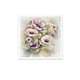 Set de 6 Papiers de riz assortiment Bouquet 15x15cm