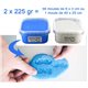 Caoutchouc de silicone patamould pate de moulage et empreinte bi composant 2x40g