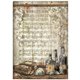 Kit 6 papiers de riz Stamperia Songs of the Sea A4