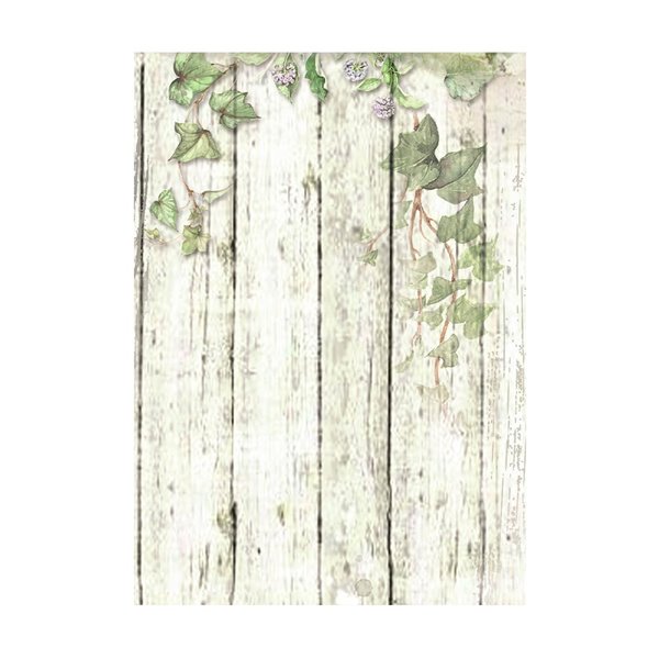 Kit 8 papiers de riz Stamperia House of Roses A6