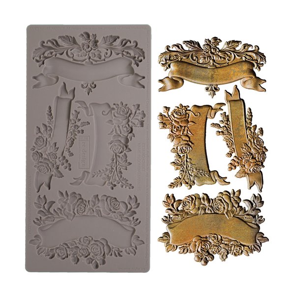Moule ReDesign en silicone Blooming Banners 13x21cm
