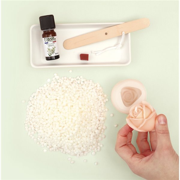 Kit de création de bougies trio fleurs