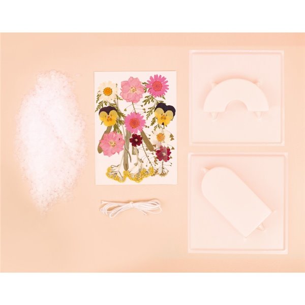 Kit de création de bougies prairie fleurie