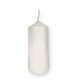 Bougie blanche cylindrique à décorer 4x11cm