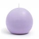 Moule à bougie silicone sphere