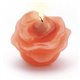 Moule à bougie latex rose 4cm