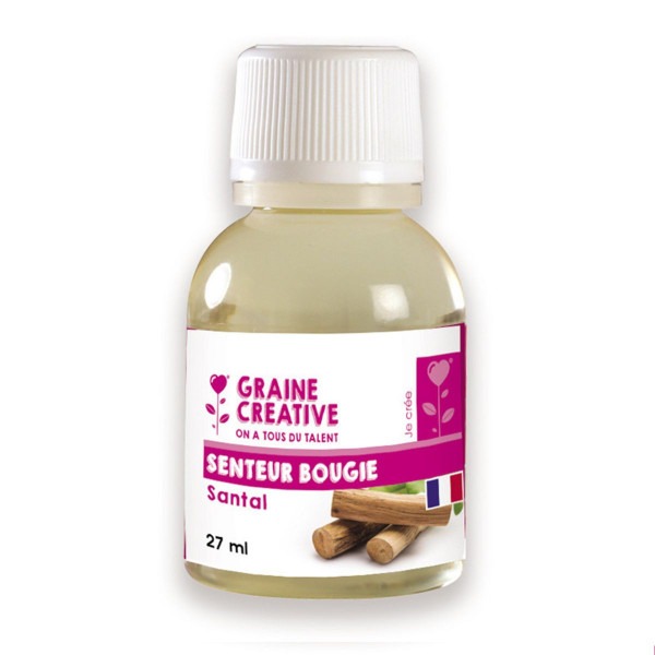 Senteur pour bougie santal 27ml