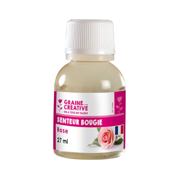 Senteur pour bougie rose 27ml