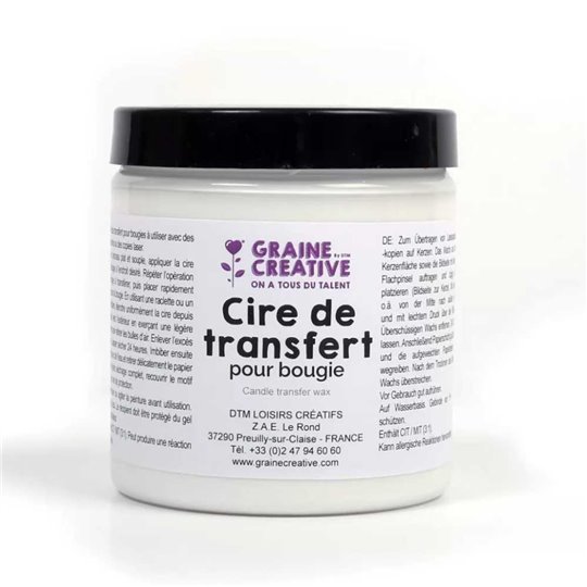 Cire de transfert pour bougie 250ml
