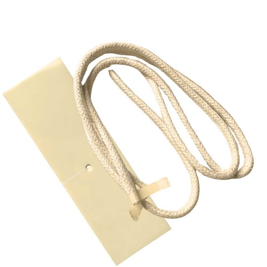 Mèche à bougies d'extérieur avec cale mèche 1m diam 6mm x1