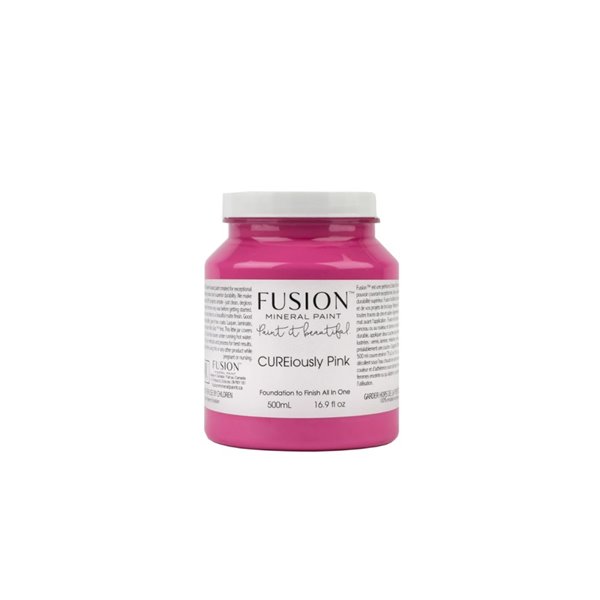 Peinture Fusion Mineral Paint rose CUREiously pink  500ml