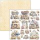 Papier scrapbooking assortiment Ciao Bella Flower Shop 12fe 30x30