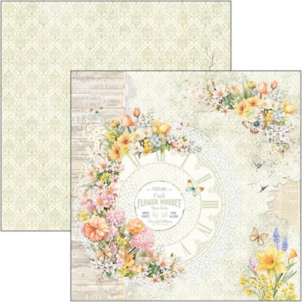 Papier scrapbooking assortiment Ciao Bella Flower Shop 12fe 30x30