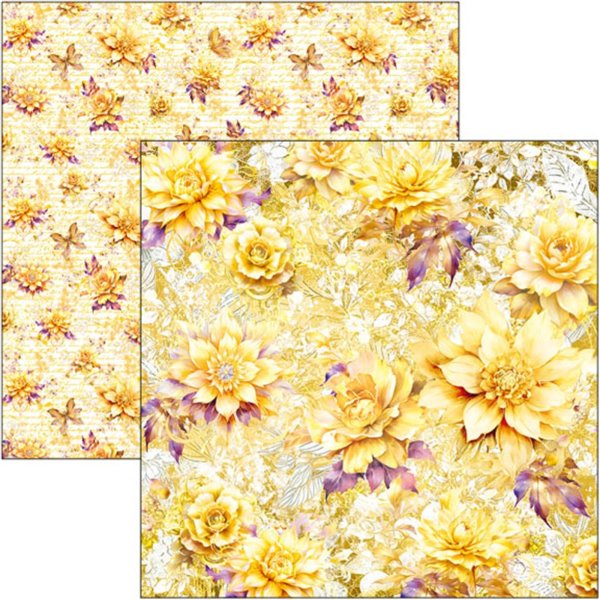 Papier scrapbooking assortiment Ciao Bella Ethereal Patterns 8fe 30x30