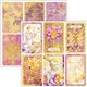 Papier scrapbooking assortiment Ciao Bella Ethereal Patterns 8fe 30x30