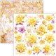 Papier scrapbooking assortiment Ciao Bella Ethereal Patterns 8fe 30x30