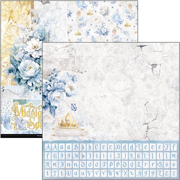 Papier scrapbooking assortiment Ciao Bella Midnight Spell 8fe 30x30