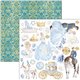 Papier scrapbooking assortiment Ciao Bella Midnight Spell 8fe 30x30