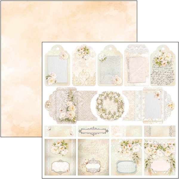 Papier scrapbooking assortiment Ciao Bella Always & Forever 12fe 30x30