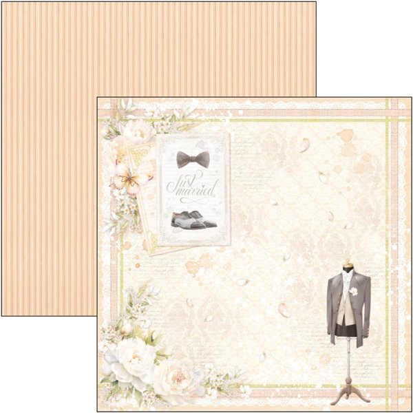 Papier scrapbooking assortiment Ciao Bella Always & Forever 12fe 30x30