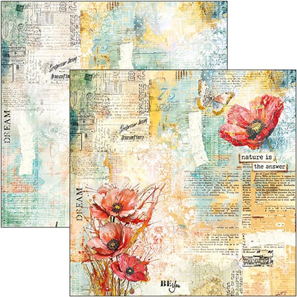 Papier scrapbooking assortiment Ciao Bella Majestic Dream 12fe 30x30